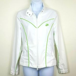 XS White/Green NIKE Sportswear Light Coat